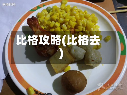 比格攻略(比格去)