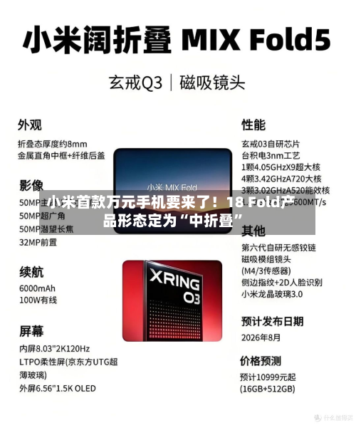 小米首款万元手机要来了！18 Fold产品形态定为“中折叠”-第2张图片