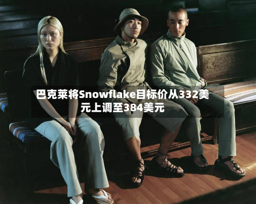 巴克莱将Snowflake目标价从332美元上调至384美元