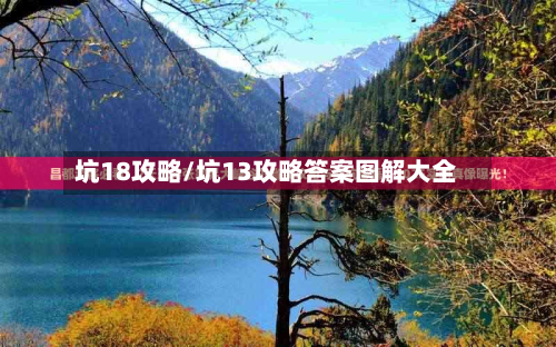 坑18攻略/坑13攻略答案图解大全